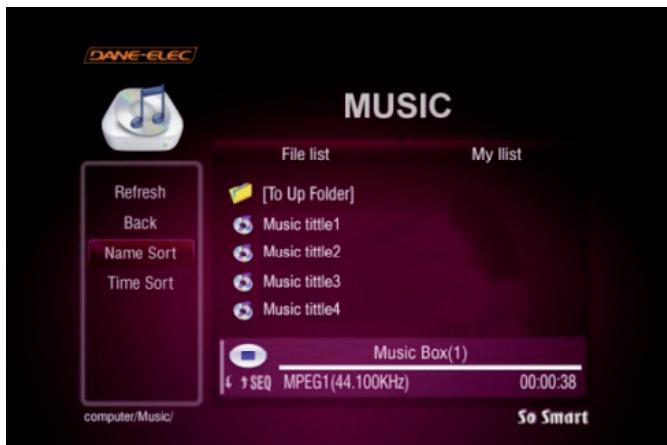 DANE-ELEC SO SMART - Using the Music JUKEBOX Function: - 1