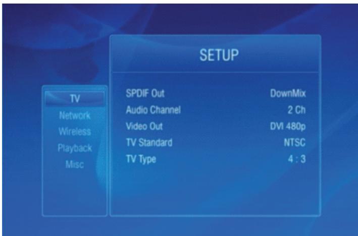 DANE-ELEC SO SMART - The SETUP Menu - 3