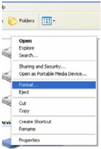 DANE-ELEC MUSIC MEDIA TOUCH - Format the player - 1