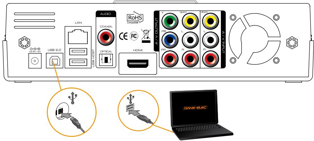 DANE-ELEC SO SMART PVR - Back Panel - 3