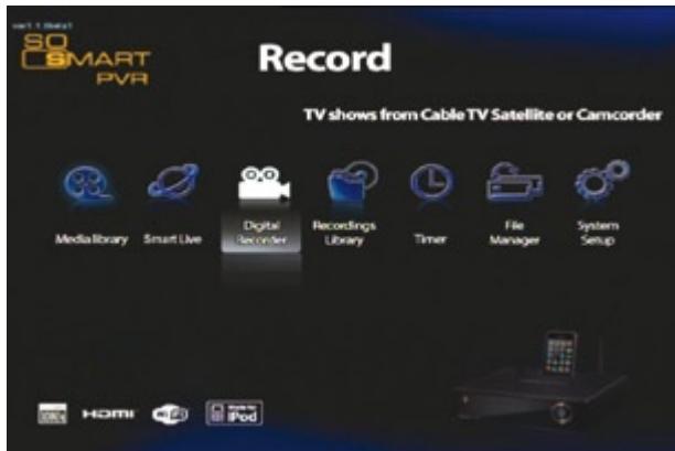 DANE-ELEC SO SMART PVR - SeLECTIONE el método para conectar el Lan con cable a la red. DHCP IP adjúdica automatistically la direccion IP. - 2