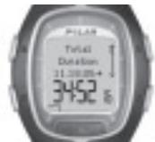 POLAR RS200SD - Total exercise information - 1