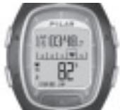 POLAR RS200SD - Note: - 1