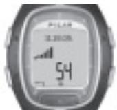 POLAR RS200SD - Interrompre le test - 1