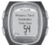 POLAR RS200SD - Réalisation du test - 2