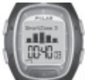 POLAR RS200SD - Weekly exercise information - 2