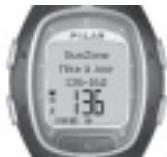 POLAR RS200SD - Pensez à redéfinir votre ownzone : - 1