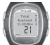 POLAR RS200SD - Reset Totals - 1