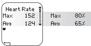 POLAR RS200SD - Recorded exercise file information - 2