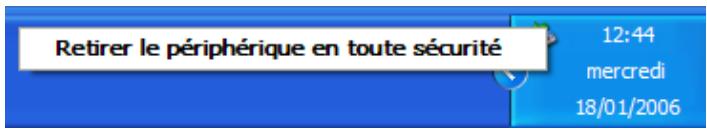 WE DIGITAL MULTIMEDIA PLAYER - Lorsque vous débranchez le câble USB, veuillez suivre les étapes de la procédure 'déconnexion sécurisée', illustrée ci-dessous - 3