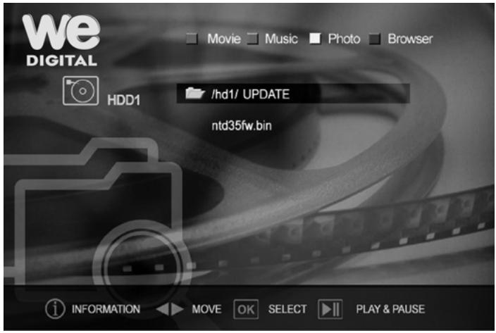 WE DIGITAL MULTIMEDIA PLAYER - Pour flasher le firmware - 3