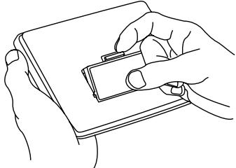 FRANKLIN MWD640 - Installing a Book Card - 1