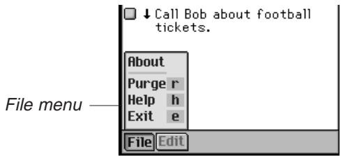 FRANKLIN EBM-900 - File Menu - 1