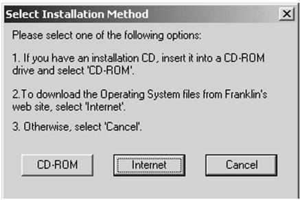 FRANKLIN EBM-900 - Synchronize the OS and Applications - 2