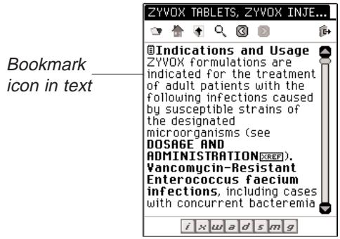 FRANKLIN EBM-900 - Viewing an EnteredBookmark - 1