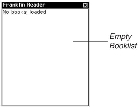 FRANKLIN EBM-900 - Opening and Closing eBooks - 1