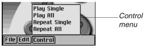 FRANKLIN EBM-900 - The Control Menu - 1