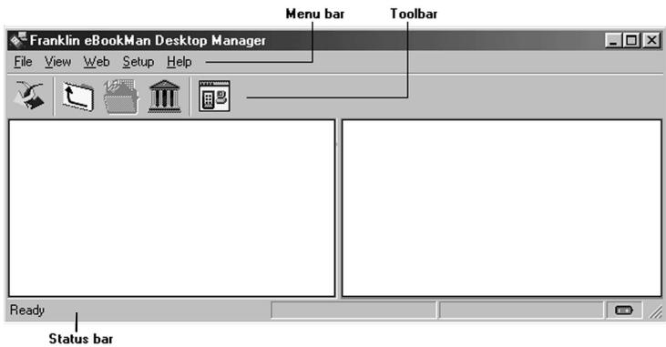 FRANKLIN EBM-900 - eBookMan® Desktop Manager - 1