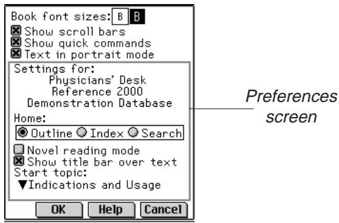 FRANKLIN EBM-900 - Setting Preferences - 1