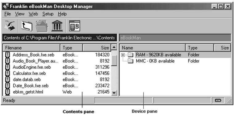 FRANKLIN EBM-900 - Contents View - 1
