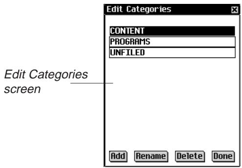 FRANKLIN EBM-900 - Adding a Category - 1