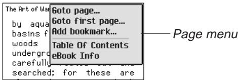 FRANKLIN EBM-900 - Page Menu - 1
