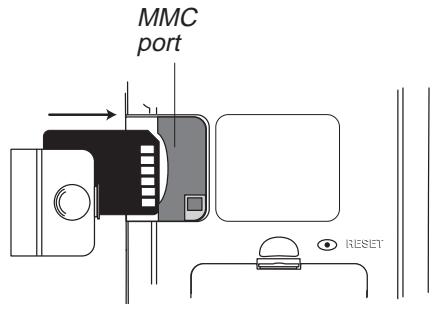 FRANKLIN EBM-911 - Inserting MMCs - 1