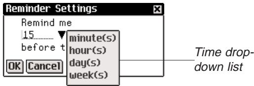 FRANKLIN EBM-911 - Setting Alarms - 2