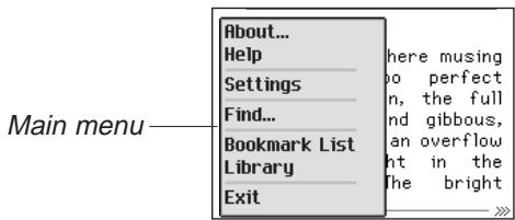 FRANKLIN EBM-911 - Main Menu - 1