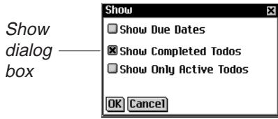 FRANKLIN EBM-911 - Changing Your ToDo List View - 1