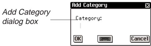 FRANKLIN EBM-911 - Adding a Category - 2