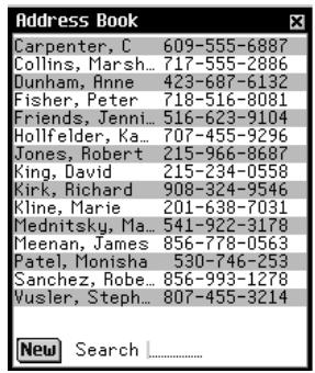 FRANKLIN EBM-911 - Address Book - 2