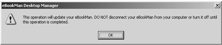 FRANKLIN EBM-911 - Synchronize the OS and Applications - 5