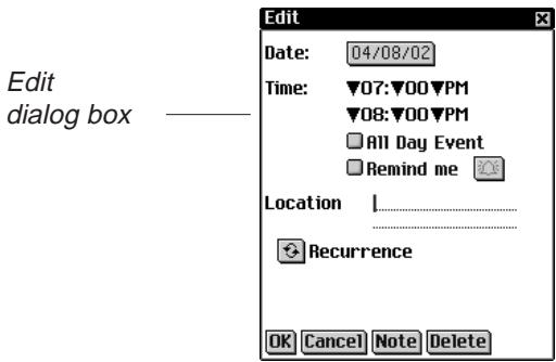 FRANKLIN EBM-911 - Editing Appointments - 1