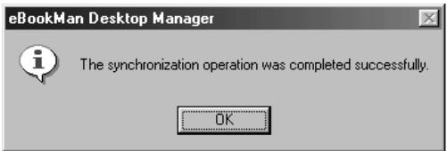 FRANKLIN EBM-911 - Synchronize the OS and Applications - 7