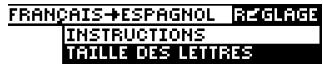 FRANKLIN BFE-440 - Modification des paramètres - 1