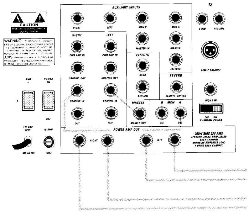 PEAVEY AMA 1200 - OPERATION NOTE - 1