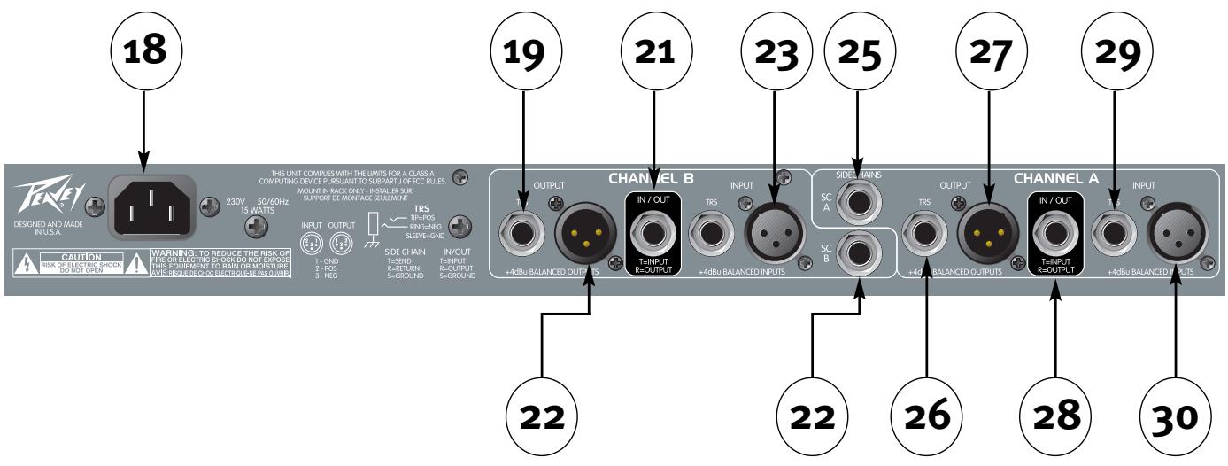 PEAVEY CEL-2A - Power-Schalter - 1