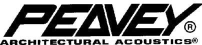 PEAVEY MA 635T - LIMITED WARRANTY - 1