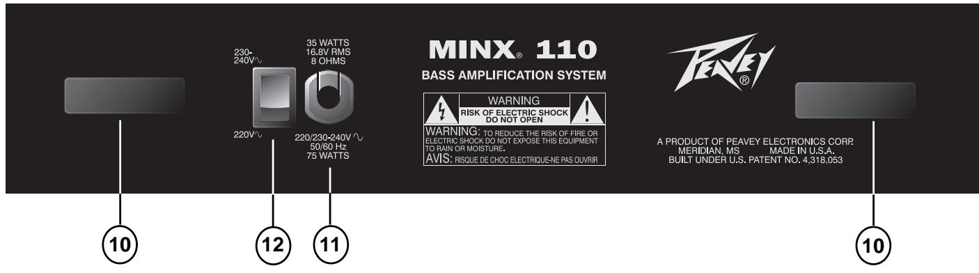 PEAVEY MINX 110 - POWER SWITCH (interrupteur d'alimentation) (9) - 1