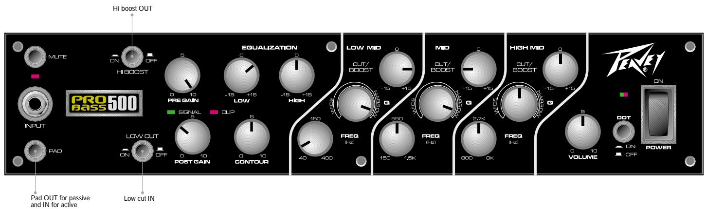 PEAVEY PROBASS 500 - phunk.101 - 2