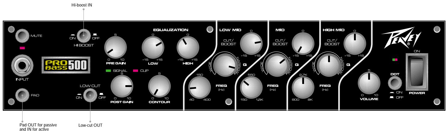PEAVEY PROBASS 500 - lay.it.down - 1