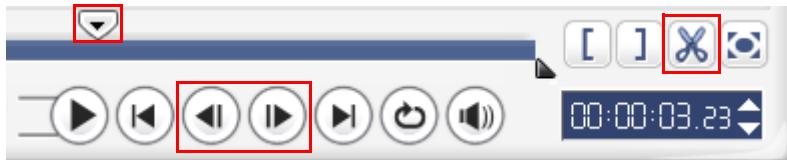 ULEAD VIDEOSTUDIO 10 PLUS - To split a clip into two: - 1