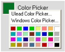 ULEAD VIDEOSTUDIO 10 PLUS - To select a color clip in the Color Library: - 1