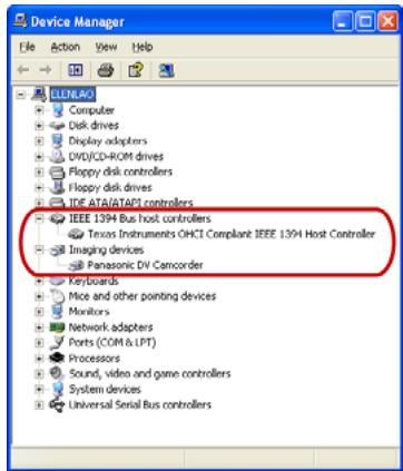 ULEAD VIDEOSTUDIO 10 PLUS - To check if the IEEE-1394 card and digital camcorder are detected: - 2