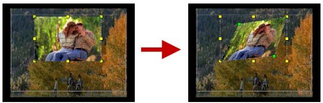 ULEAD VIDEOSTUDIO 10 PLUS - To distort the current overlay clip: - 1