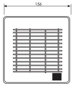 UNELVENT AÉRATEURS VMP EB - Dimensions (mm) - 1