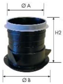 UNELVENT BOUCHES - Dimensions (mm) - 2