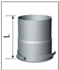 UNELVENT BOUCHES - Dimensions (mm) - 1