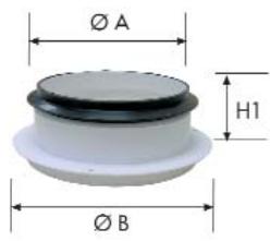 UNELVENT BOUCHES - Dimensions (mm) - 3